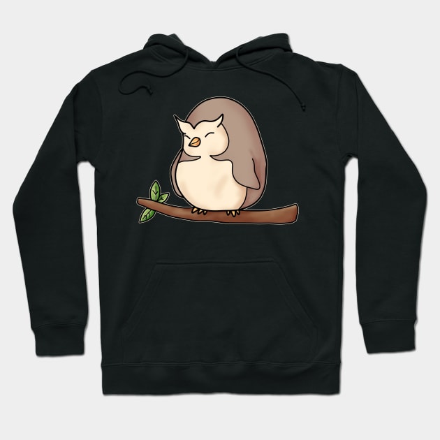 Funny Owl Hoodie by Imutobi